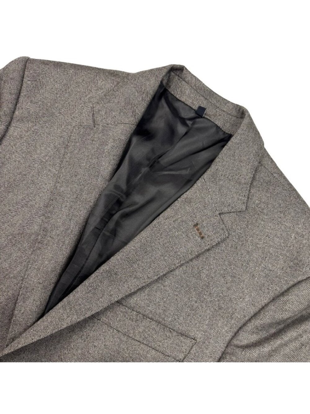Jack Spade Men's Wool 2-Button Blazer Jacket Brown Herringbone • 40R